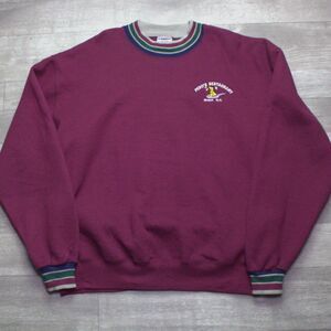 Jerzees Super Sweats Long Sleeve Crew Neck Pullover Sweatshirt Men Size L Pero's